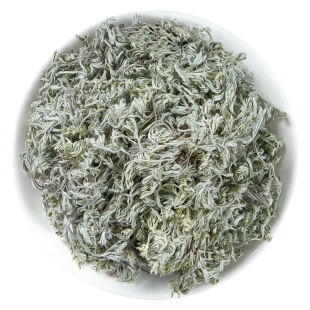 2025年野生茵陈中药材500g官方旗舰店三月棉茵陈新鲜白蒿干茵陈茶