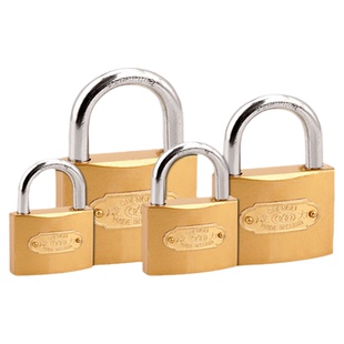 劲本仿铜单开挂锁防盗铁锁家用宿舍柜子小号锁头通开锁大门锁具