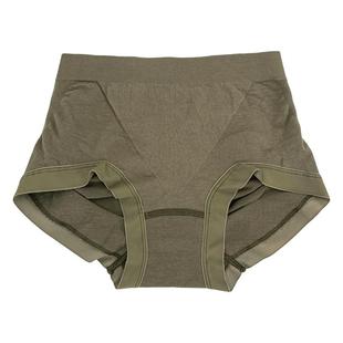 2条装有致真丝底档内裤女莫代尔棉质中腰轻收腹提臀高弹三角短裤