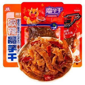 墉城十八子魔芋干100g湖南特产休闲零食小吃解馋素毛肚香辣魔芋干