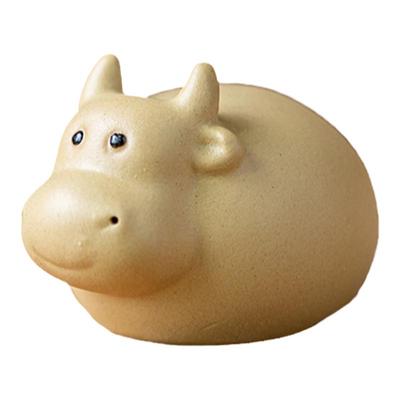 宜兴手工紫砂指尖牛茶宠