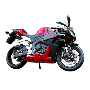 美驰图1:12本田CBR600RR仿真摩托车合金机车模型收藏摆件男生礼物