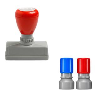 中英文印章长条字母印章签字印原子繁体字印章弹簧按压式印章