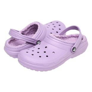 Crocs卡骆驰保暖舒适家居儿童冬季棉拖鞋洞洞鞋拖鞋207010_5PR