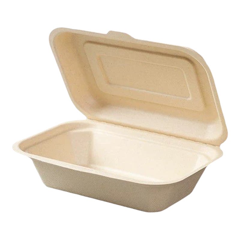 可降解食品级打包盒纸浆三明治盒
