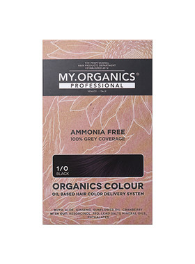 低敏温和章小蕙myorganics染发膏
