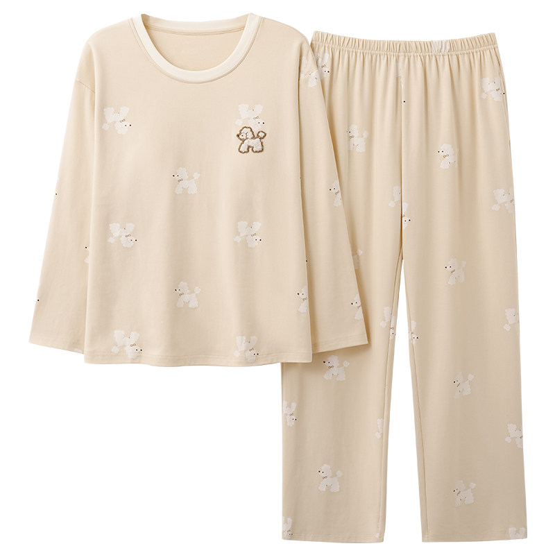 春秋夏冬季女士莫代尔冰丝家居服