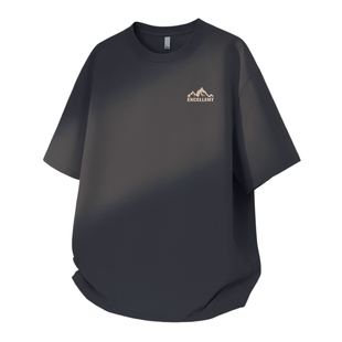 真维斯纯棉短袖t恤男2026新款夏季运动透气男士上衣美式半袖男款L