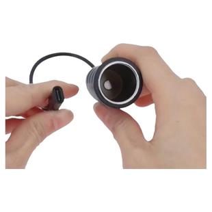 点烟器转typec母座9v12v15加热座椅充气泵接头接口pd诱骗器充电线