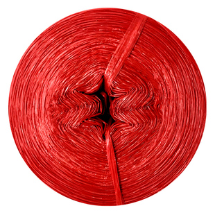 塑料绳子捆绑绳打包绳包装绳打捆扎绳PP撕裂带膜绿色/白色红色5斤