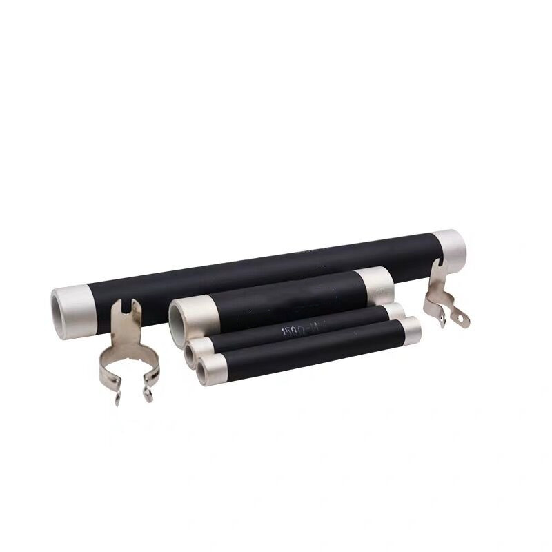 RI型大功率高频高能管型釉膜无感电阻50W100W200W300W500W 可定制