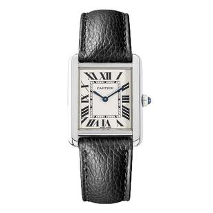 【自营】中古95新卡地亚Cartier坦克系列石英手表女表官方正品表