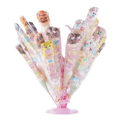 卡通造型棒棒糖棉花糖串串糖果