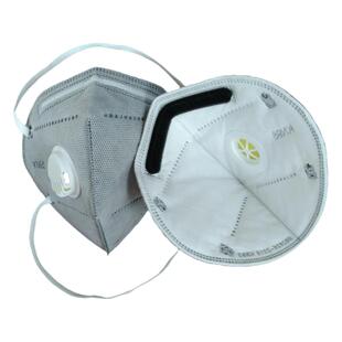 kn95口罩防尘工业粉尘煤矿雾霾打磨活性炭透气呼吸阀n95头戴鼻罩