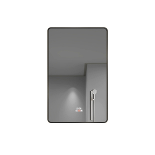 方形智能镜带框浴室镜子卫生间挂墙式触控感应带灯防雾酒店发光镜