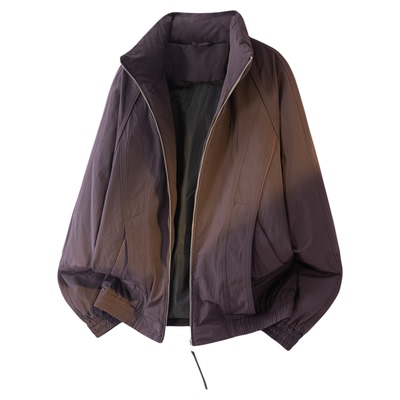 冬季90%白鸭绒短款羽绒服男士