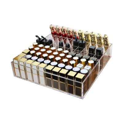 亚克力口红可放抽屉款桌面收纳盒