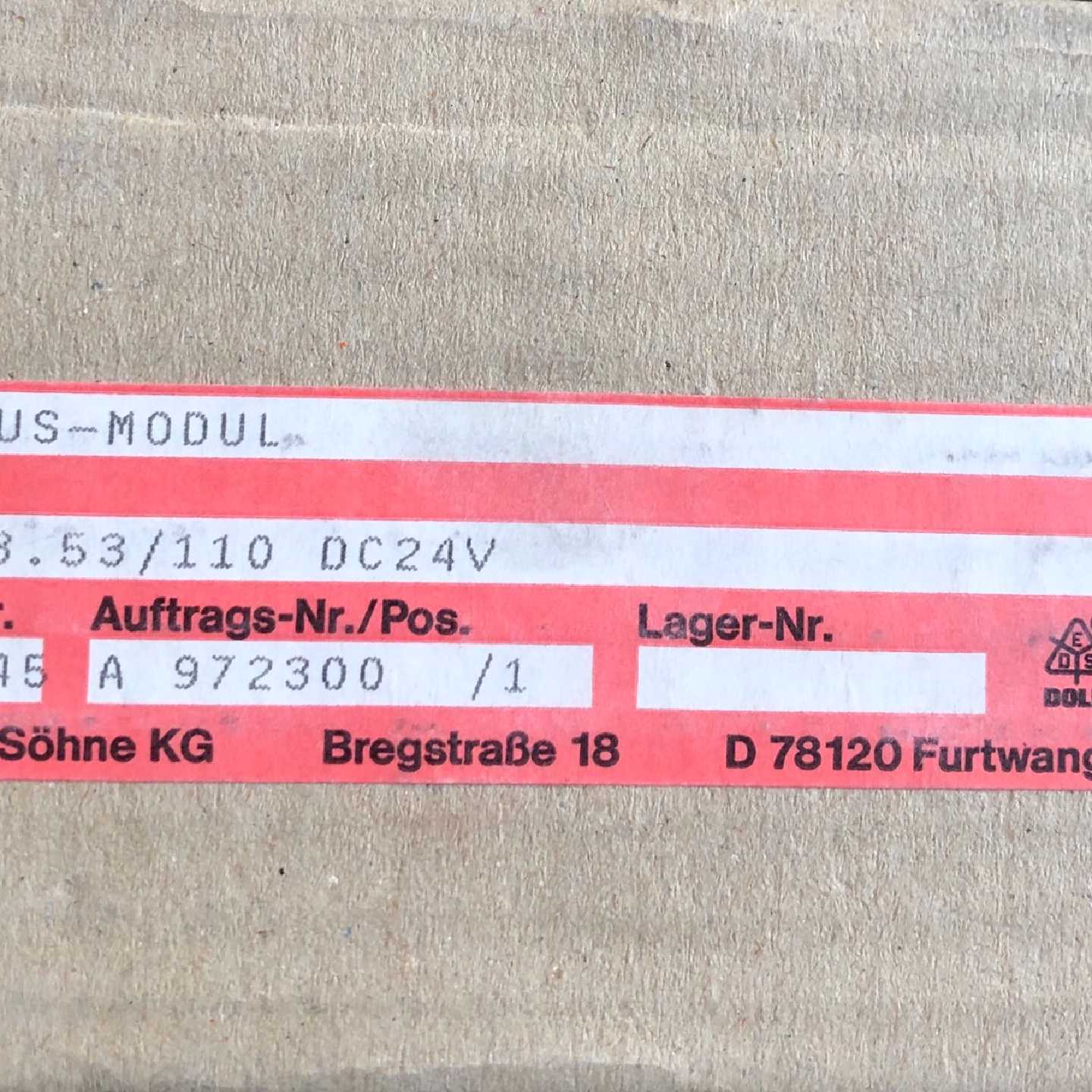 溢价-多德DOLD BN5983.53/110 货号0040845 - 实物图