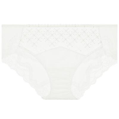 LaClover纯棉底裆性感蕾丝内裤