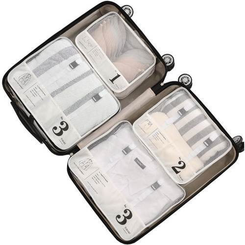 旅行衣物收纳袋行李箱衣服杂物包包袋收纳内衣分装便携出差整理