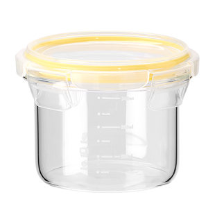 冻汤分装盒食品级玻璃密封罐高汤冷冻储存专用饭盒冰箱冷冻收纳盒