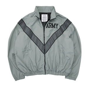 红风 美军IPFU ARMY训练服作训服复古阿美咔叽外套宽松休闲运动服