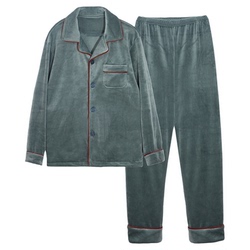 顿尼科男海岛绒家居服套装