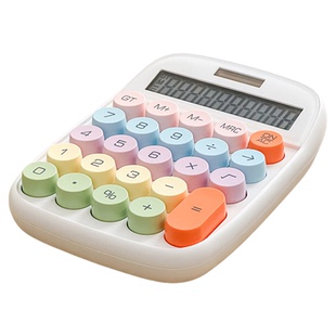 三年二班 太阳能多巴胺2026新款计算器大学生财务会计办公用高颜值多功能计算机小学生儿童专用女神款语音款