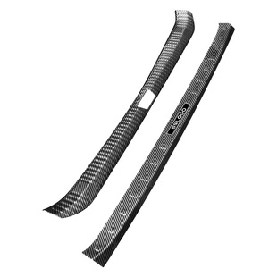 适用于奥迪A6L后备箱防护条A4L护板门槛尾箱实用配件用品大全装饰