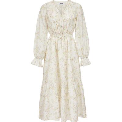 VeroModaV领A字碎花连衣裙