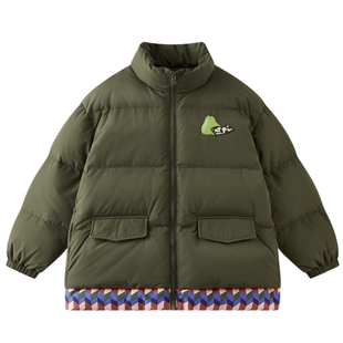 [Z]【无氟】MQD童装女童羽绒服2025冬季新款儿童三防假两件甜美外