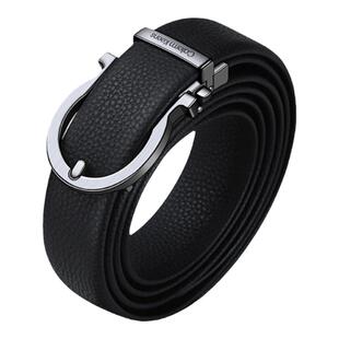 CalermKeens【李健同款】皮带男士2026新款自动扣腰带送男友礼物