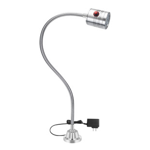 机床led工作灯强磁照明灯鹅颈灯磁吸座车床聚光灯夹子台灯220v24v