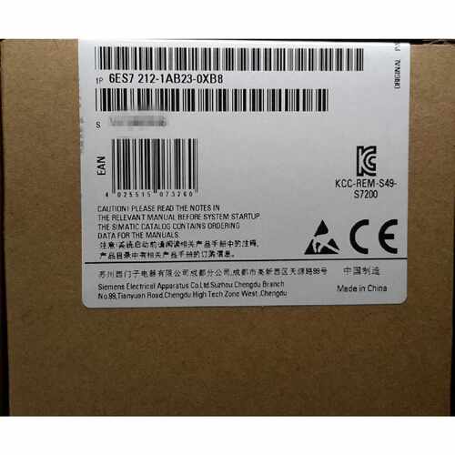 议价6ES7 212-1AB23-0XB8原装CPU222/DC/DC/DC,8输入/6输出