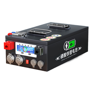 房车专用宁德磷酸铁锂电池12V24v48伏大单体户外车载大容量电源