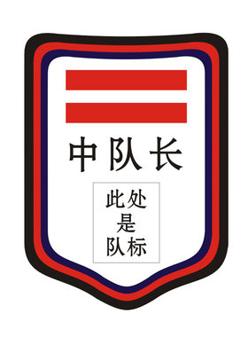 少先队员学生班干部臂章小队长大队委中队长三道杠标志值日生定制