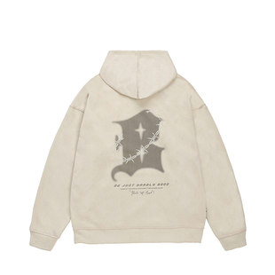 BJHG不计后果美式连帽卫衣男女款春季新款重磅长袖内搭情侣外套男