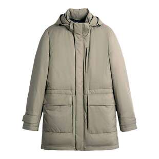 金利来秋冬新款羽绒服男士白鹅绒保暖加厚商务休闲上衣外套男装