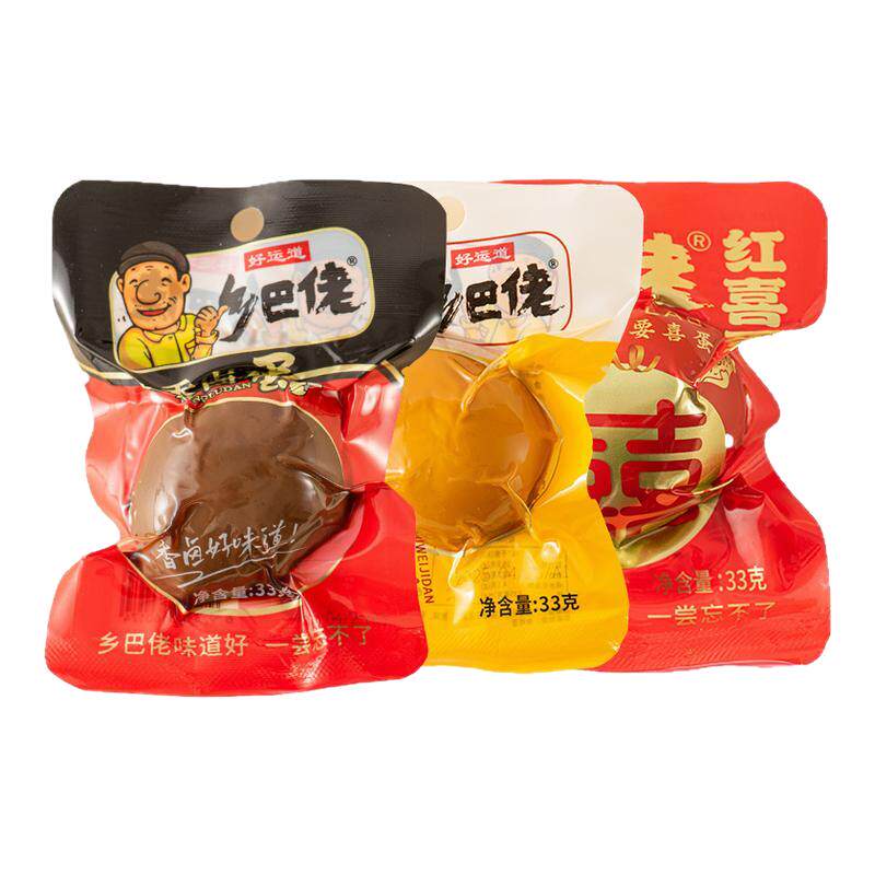 乡巴佬卤蛋五香鸡蛋33克