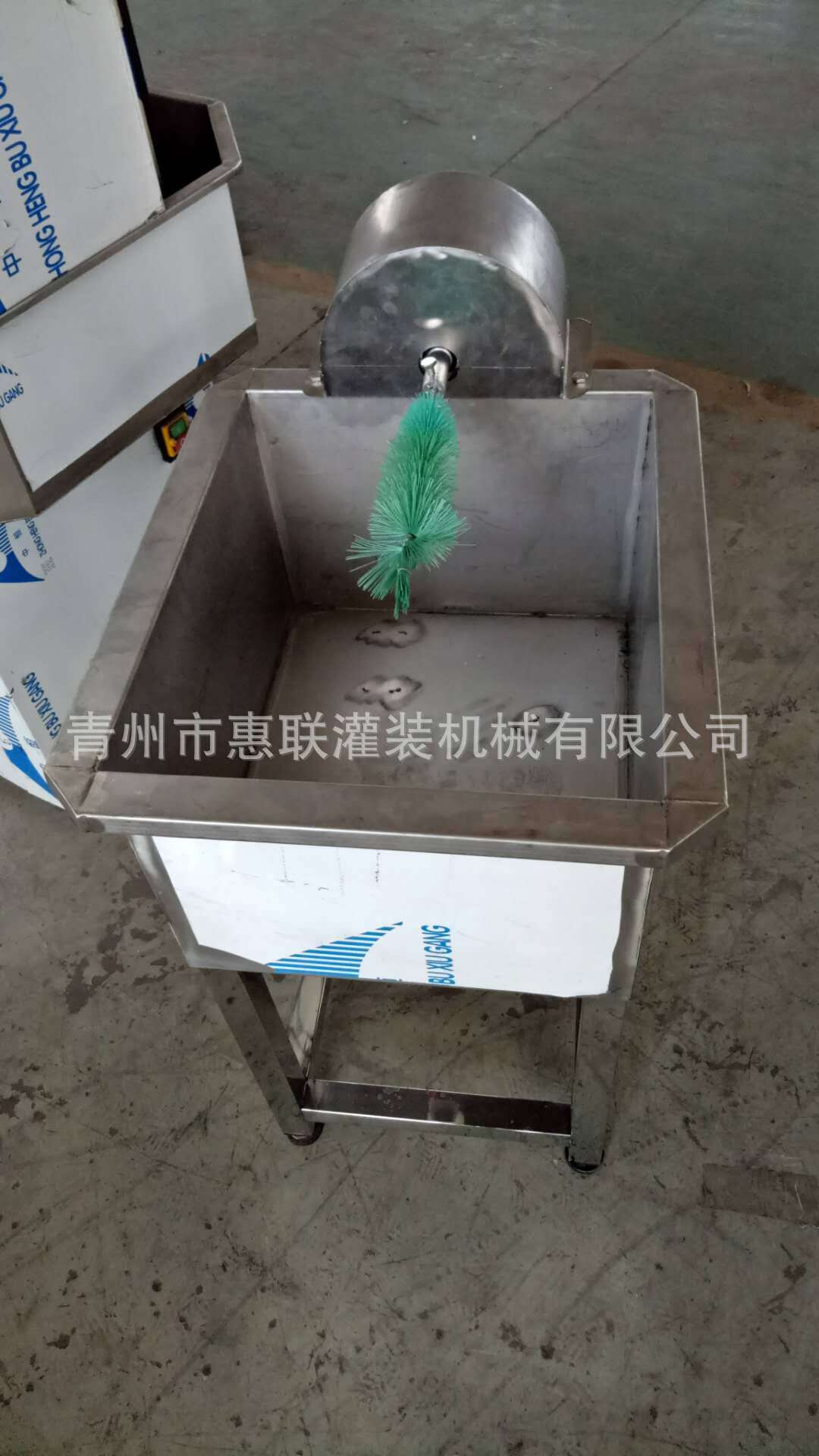 厂促人气电动单头毛刷机 玻璃瓶洗瓶机 小型简易刷瓶机品