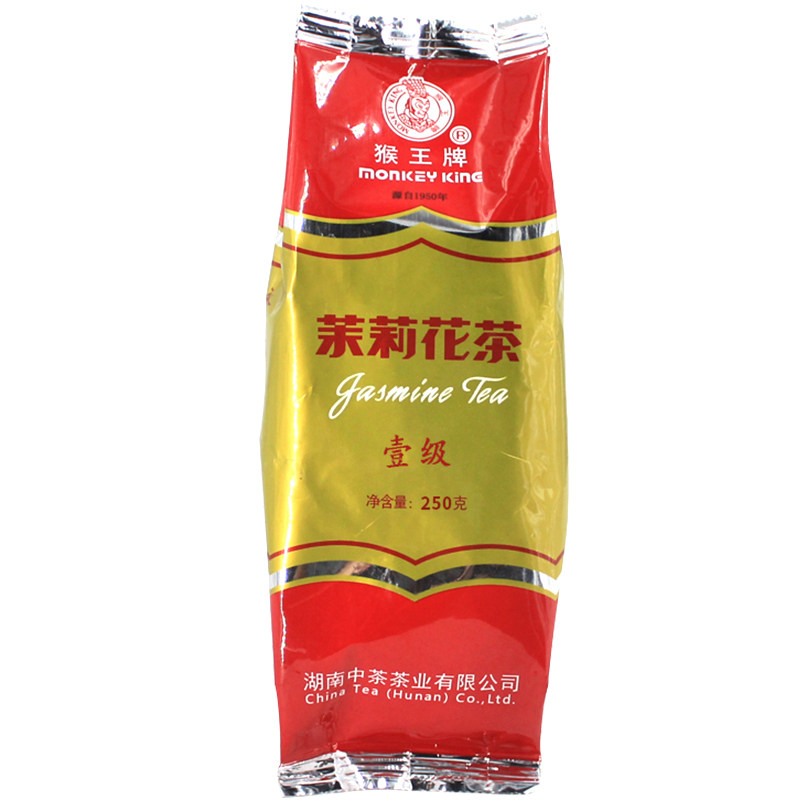 中茶猴王牌一级茉莉花茶湖南特产