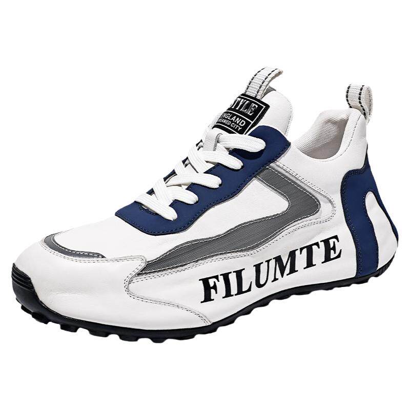 FILUMTE品牌男鞋2026年秋季爆款新款男士真皮运动鞋时尚百搭正品