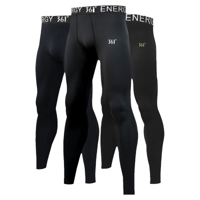 361度运动裤健身训练紧身裤打底