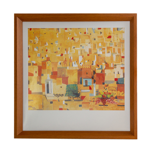 相框正方形实木十字绣空框挂墙素描作品画框裱框油画书法装裱定制