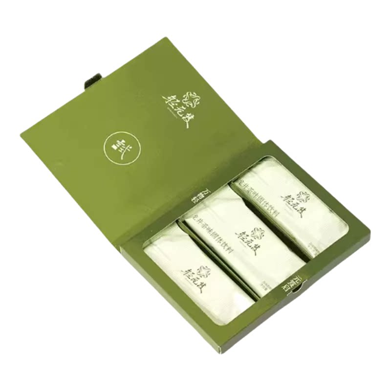 轻元笈龙井奶茶茶味正装海报图片