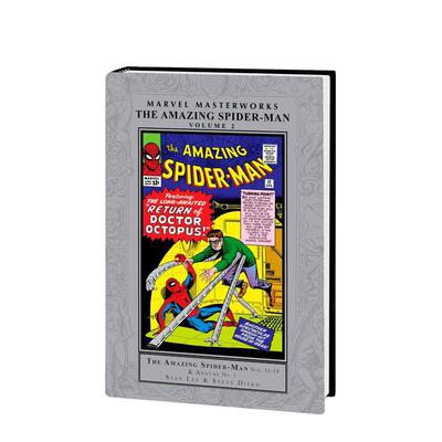 【预售】【Marvel】漫威杰作超凡蜘蛛侠卷2英文漫画精装进口原版书Marvel Masterworks: The Amazing Spider-Man Vol. 2 Stan Le