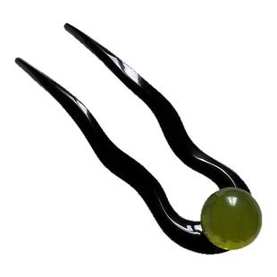 简约u型发簪古风女高级感盘发神器2025新款发钗簪子日常通勤头饰