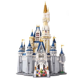兼容乐高迪士尼公主城堡积木女生系列高难度大型建筑模型拼装玩具