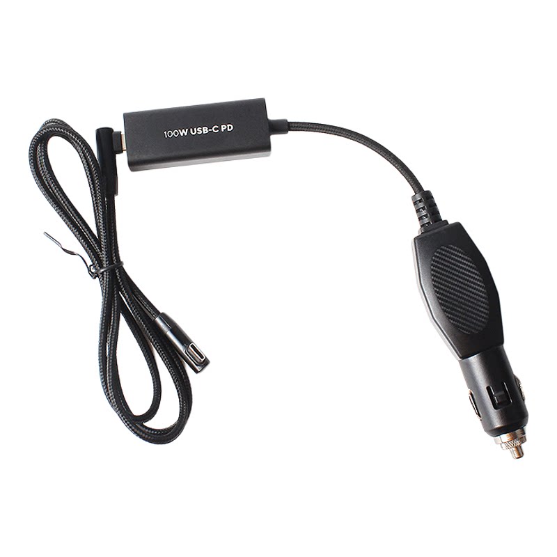 100W-C口-车充线点烟器适用手机 相机 平板 笔记本多种型号通用
