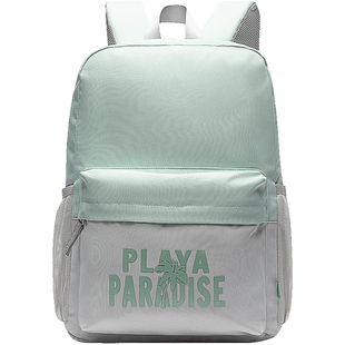 安踏双肩包大容量书包初中生上课背包轻便耐磨学生减负多彩书包